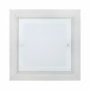 Lampa sufitowa plafon kwadratowy 52cm drewniany klasyczny nowoczesny minimalistyczny biały TABOR 1870 Argon